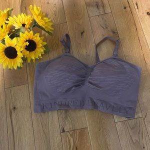 Sublime® Hands-Free Pumping & Nursing Bra Color: Twilight Size Large